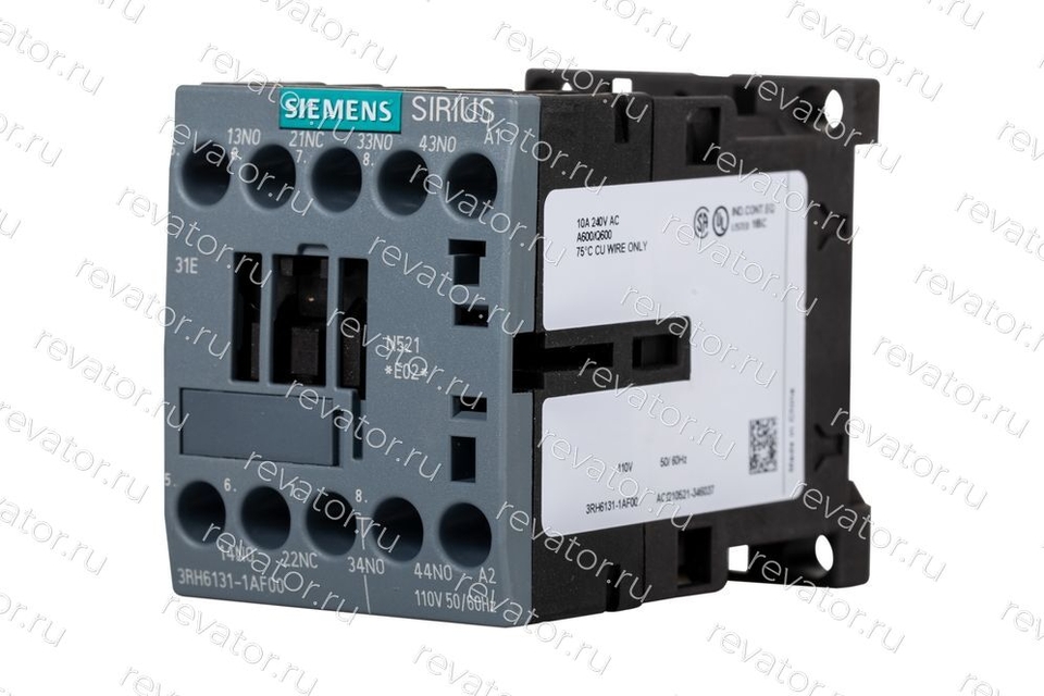 Пускатель 110VAC 10А 3RH6131-1AF00 Siemens