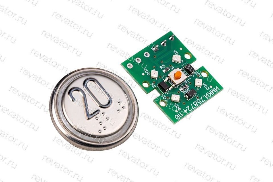 Модуль кнопочный код брайля "20" ВКЛ13А-7-4И ДС730836560.1