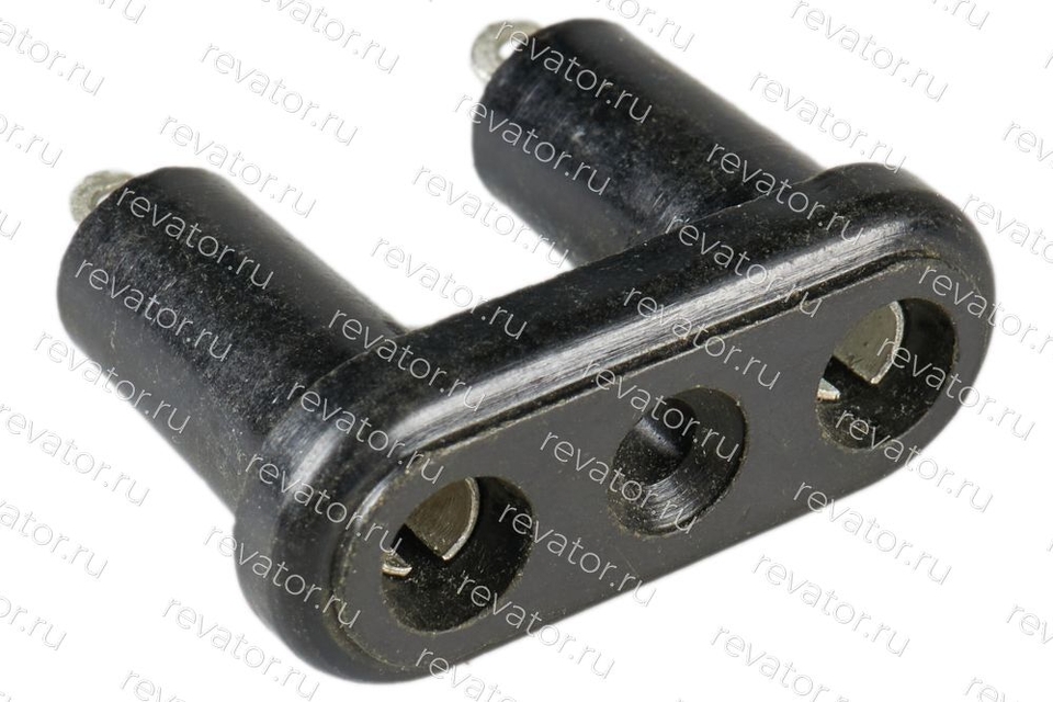 Розетка черная РД1-1 (Россия)