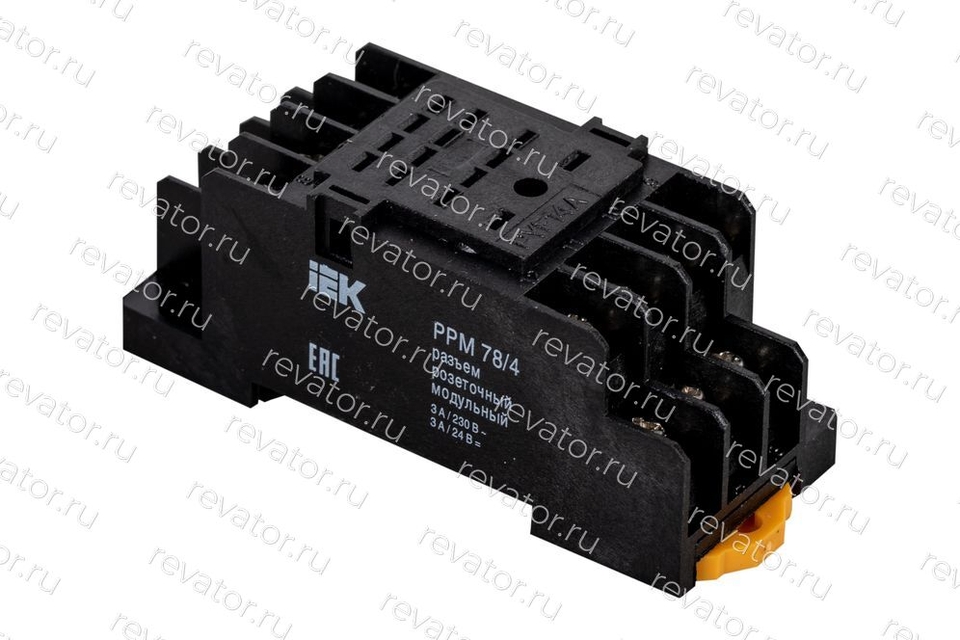Розетка цоколь для РЭК78/4 PPM78/4 PYF14A RRP20D-RRM-4 ИЭК