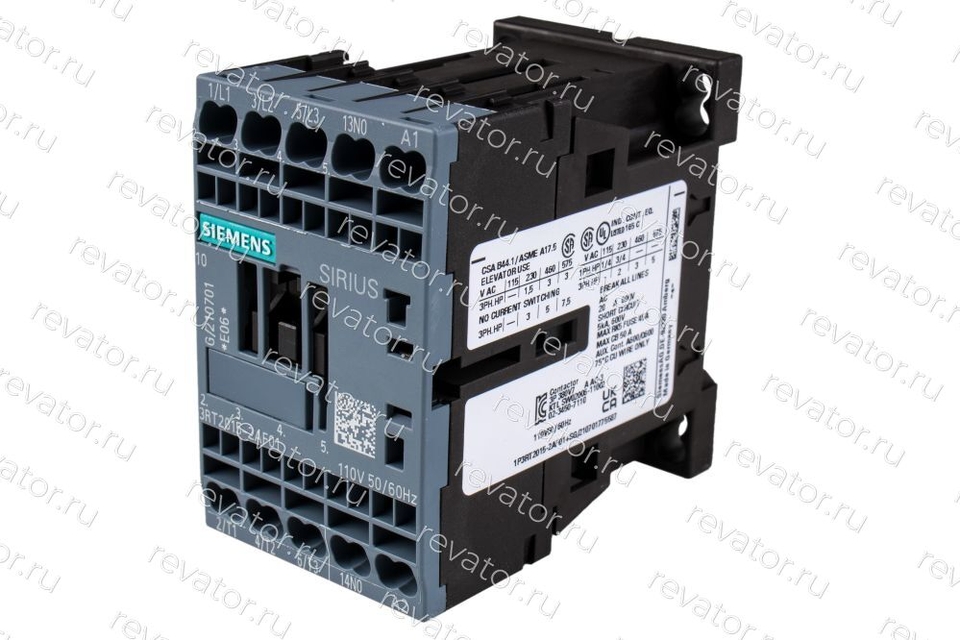 Пускатель 110VAC 7А 3RT2015-2AF01 Siemens