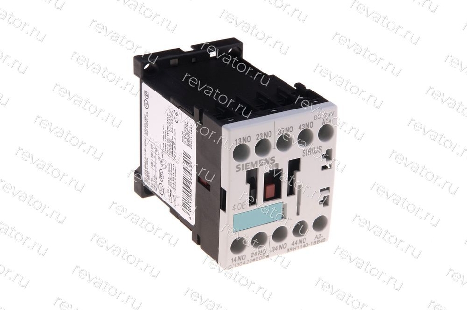 СНЯТ С ПРОИЗВОДСТВА: Пускатель 24VDC 10А 3RH1140-1BB40 Siemens