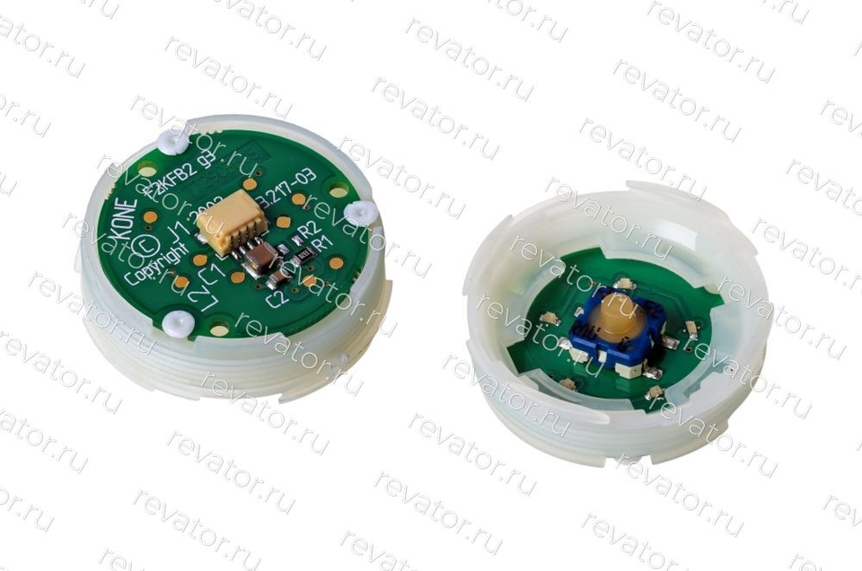 Модуль кнопочный вызов вниз ведомый янтарная подсветка KSS KM857781G05 Kone