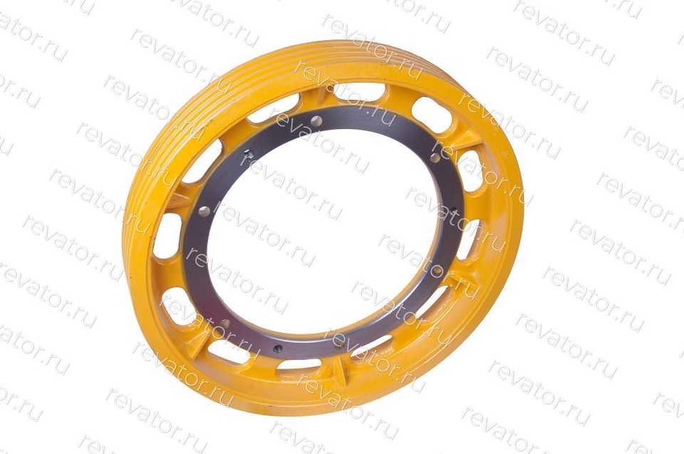 Шкив канатоведущий 520х4х10 для лебедки М83 PT52333645 Montanari
