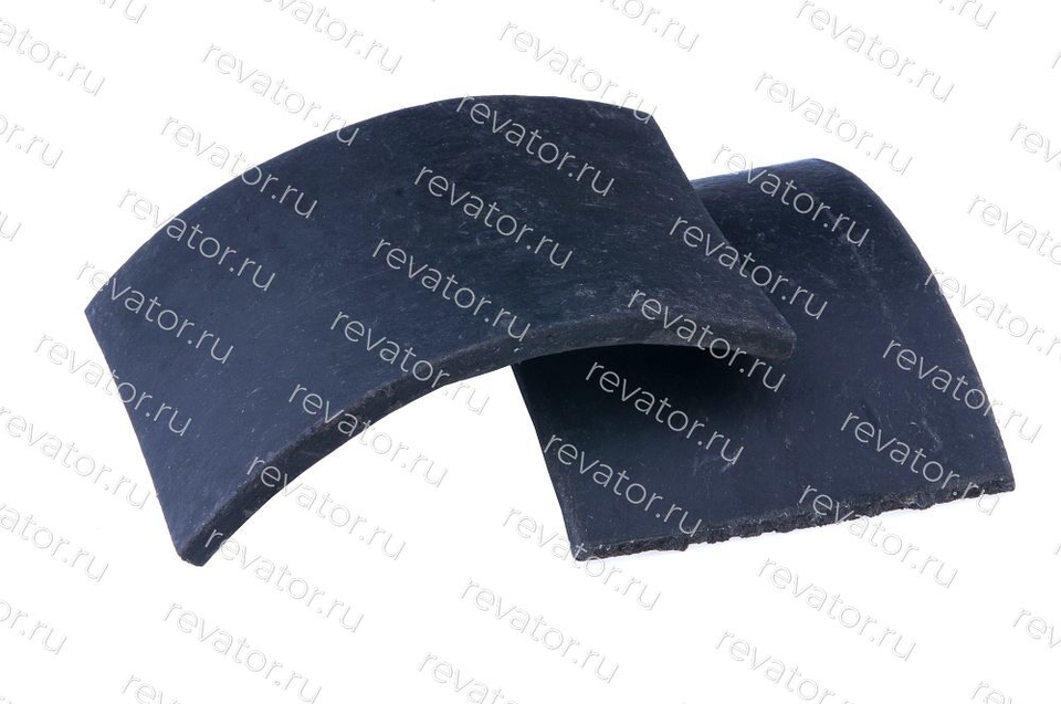 Накладка тормозная 6х90х190мм феродо 400А.02.02.051/052