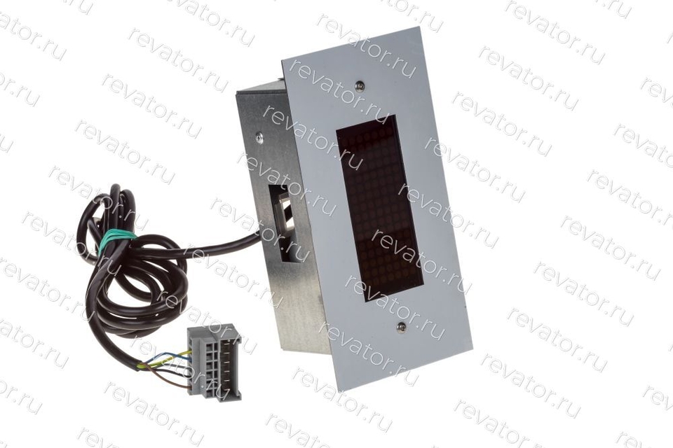 Индикатор шахтный зеленый матричный для станции MCS-220 ИЛШ-521 ZCA9582BP3 Otis