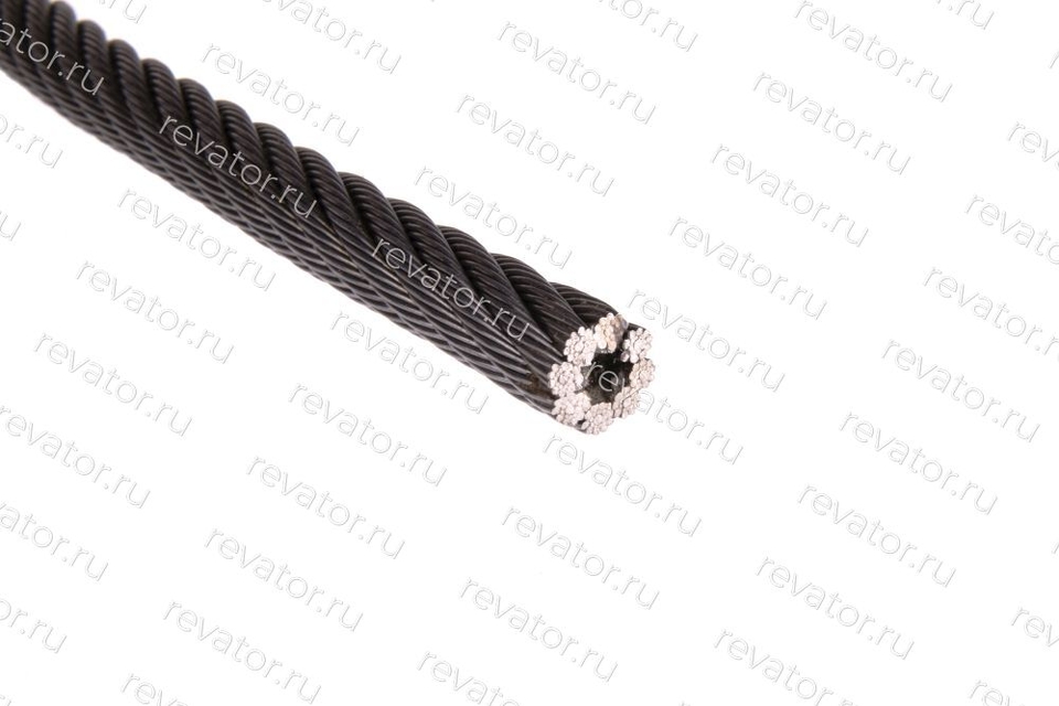 Канат стальной лифтовый 8,0мм PAWO F3 8x19S-IWRC 38,0кН Gustav Wolf