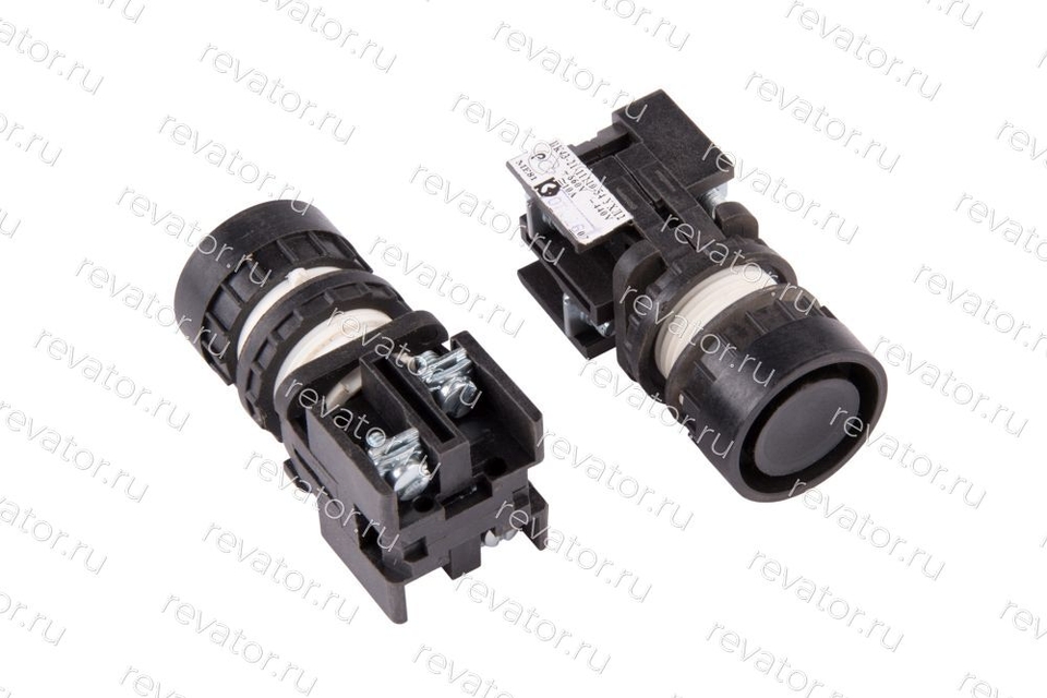 Выключатель кнопочный черный ВК43-21-11110-54