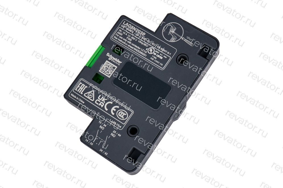 Блок дополнительных контактов 2NO LAG8N203P Schneider Electric