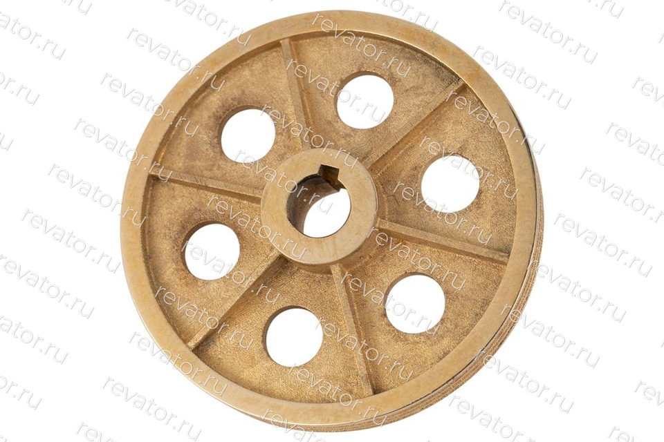 Шкив канатоведущий 525х3х10 сувенирный бронзовый КМЗ