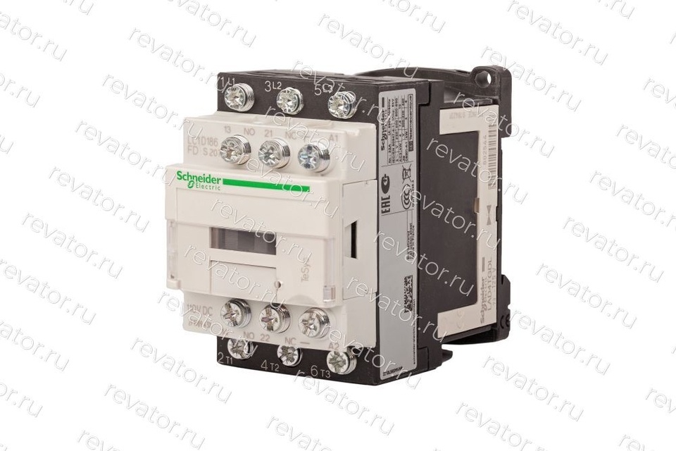 Пускатель 110VDC 18А LC1D186FDS207 Schneider Electric