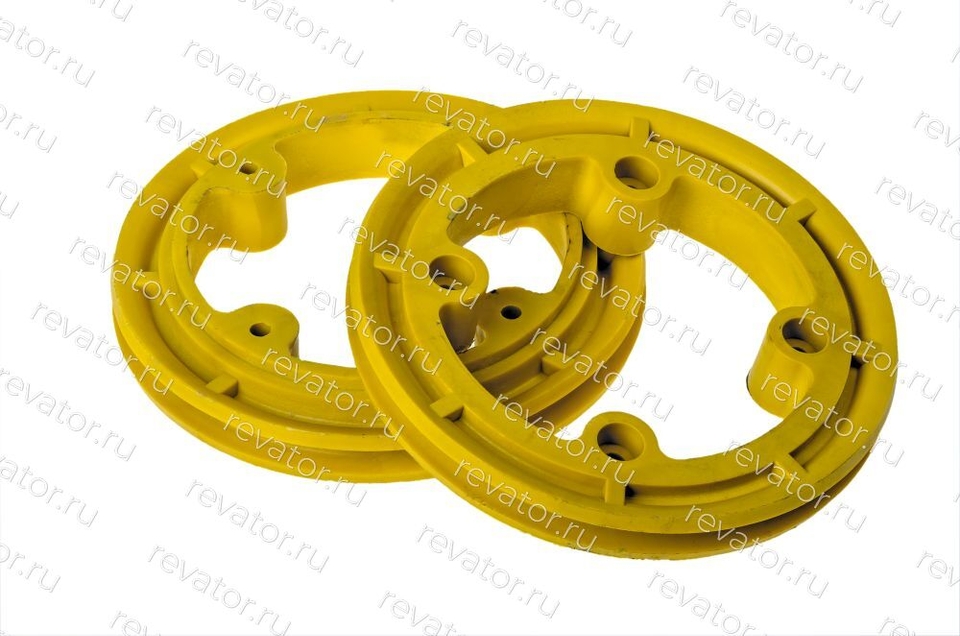 Шкив ограничителя скорости дополнительный (для проверки срабатывания) пластиковый на скорость 1м/с 1020БК.07.00.022-01 МЛЗ