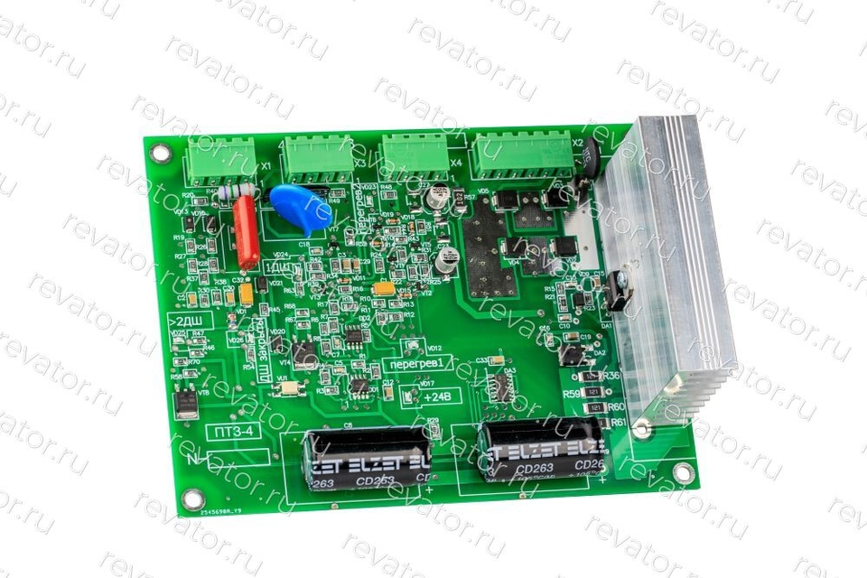 Плата температурной защиты ПТЗ-4 с управлением вентилятором главного привода ФАИД.469135.048-02 КМЗ