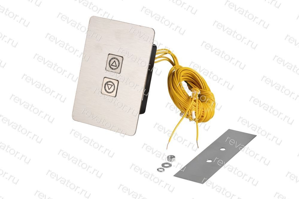 Пост вызывной 2 кнопки нержавеющая сталь для ШУЛК ШУЛМ ПЛВ13-Н1М0200 ЩЛЗ