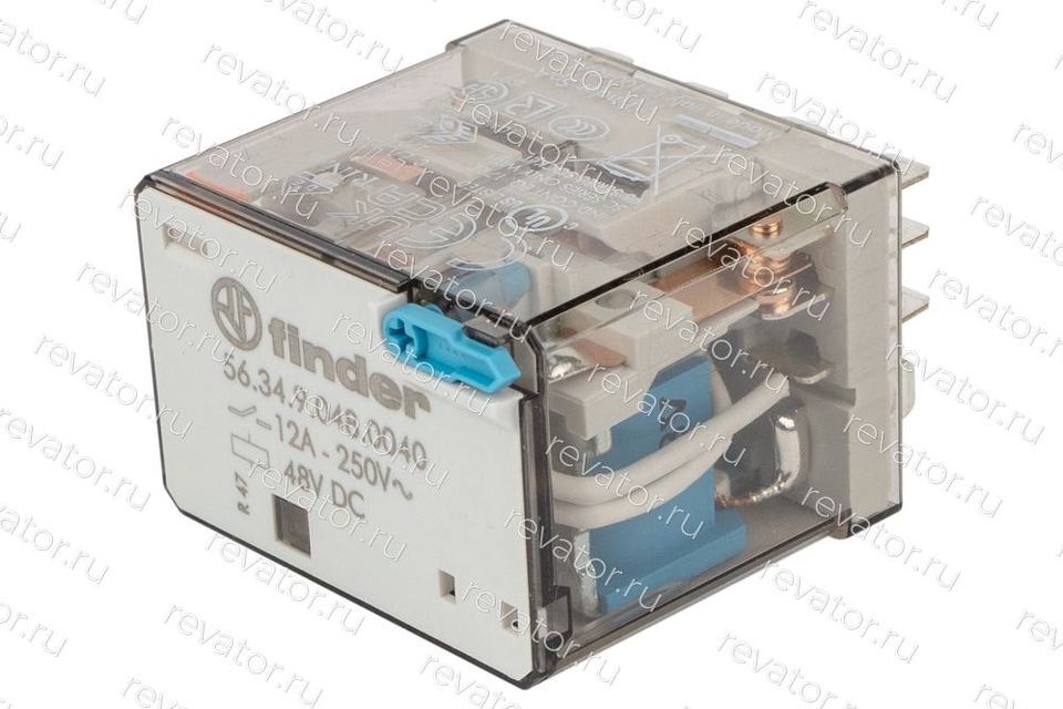 Реле промежуточное 48VDC 12А 56.34.9.048.0040 Finder