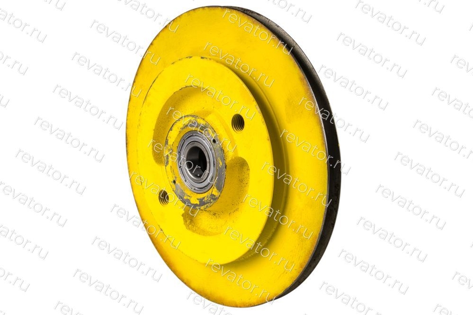 Шкив ограничителя скорости V=1,0м/с в сборе с подшипниками 0411.27.00.008-01 МЛЗ