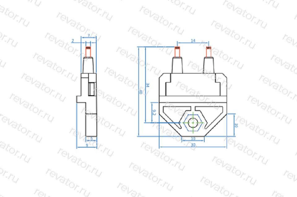 Перемычка контактная торцевая FER JY01-A1Z-7A Janetec