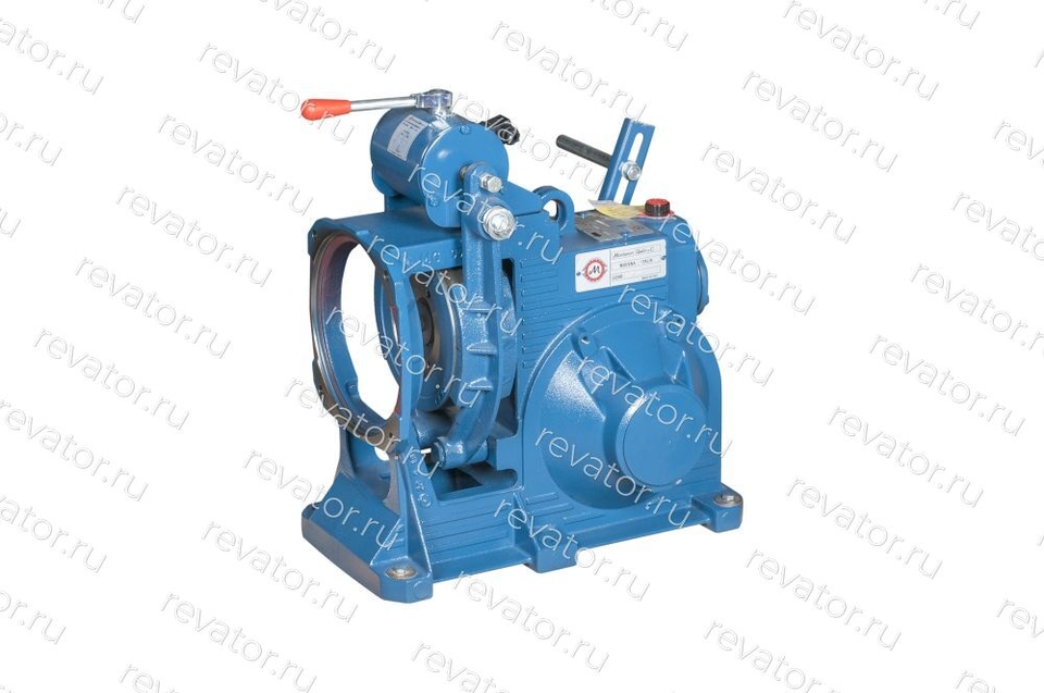 Редуктор M73 левый с тормозом EMS00 220В и тормозной полумуфтой 1/52 Montanari