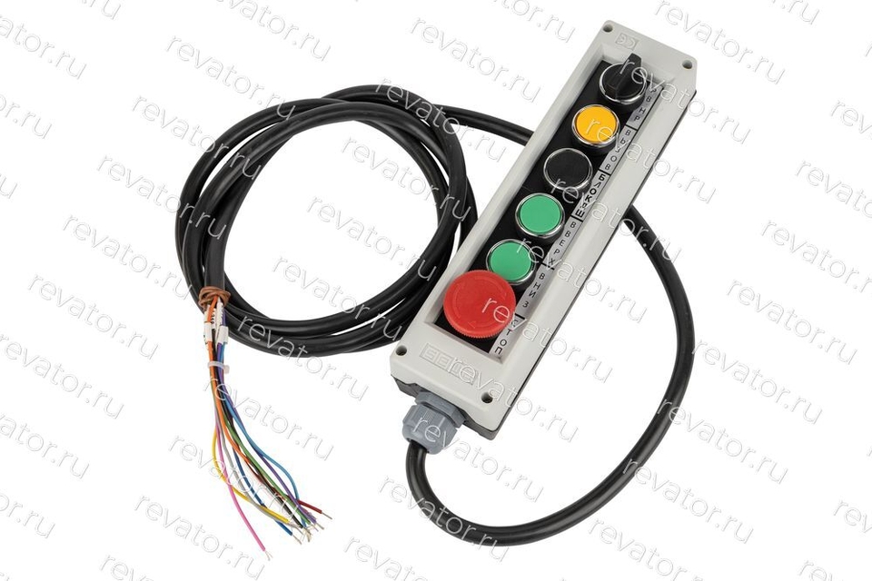 Пост кнопочный (пульт ревизии) с проводом КАФИ.642146.001 КМЗ