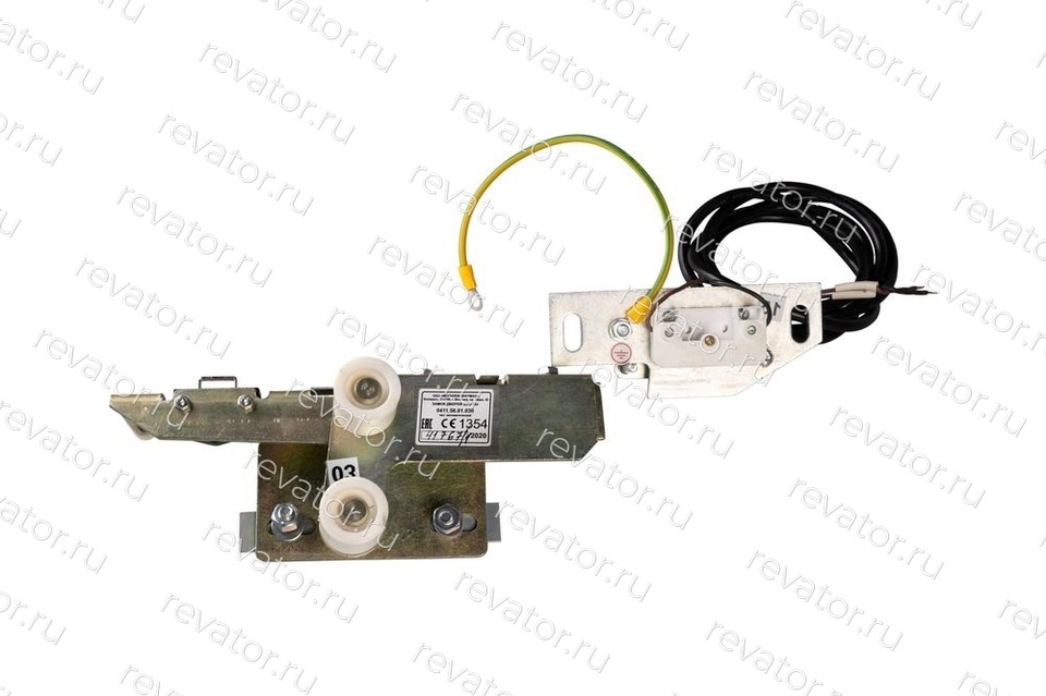 Замок двери шахты правый 0611Б.26.01.030-12 МЛЗ