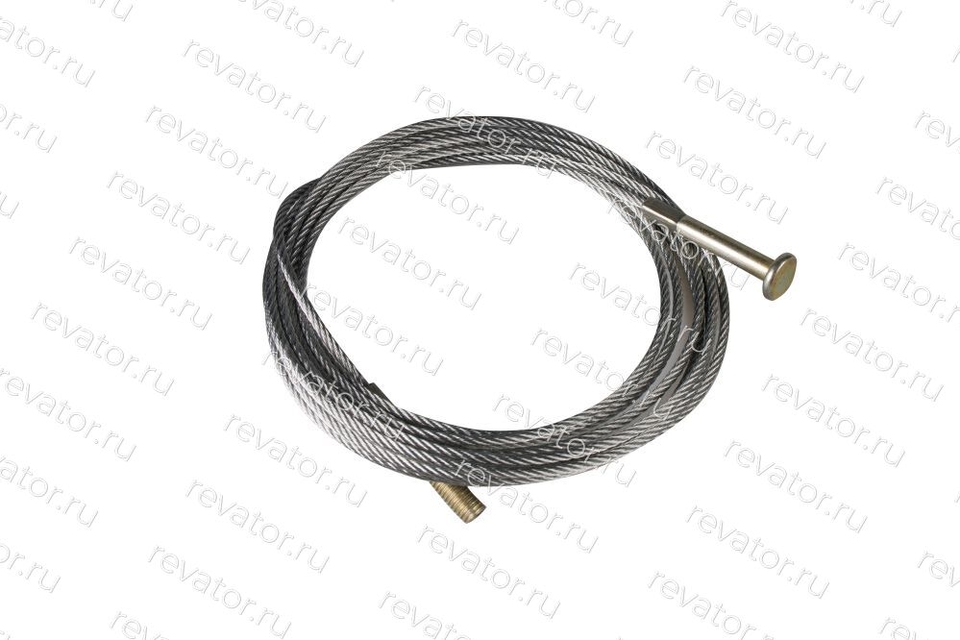 Тросик дверей L=3735мм проем 1000мм 053Е.06.05.130 ЩЛЗ