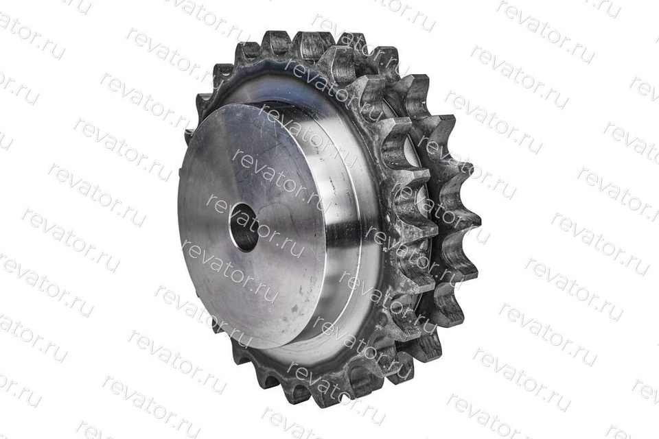 Звездочка приводная со ступицей под расточку 16B-2 24 зуба с каленым зубом