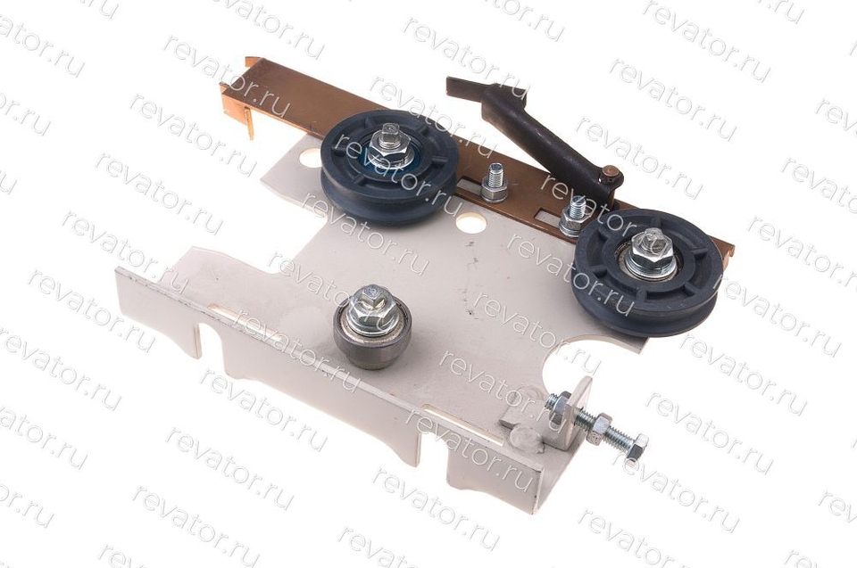 Каретка двери шахты левая проем 1200мм 366В.06.06.070К КМЗ