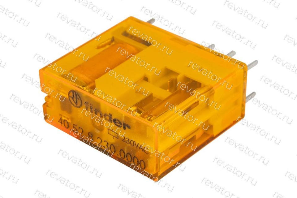 Реле промежуточное 230VAC 8А 40.52.8.230.0000 Finder