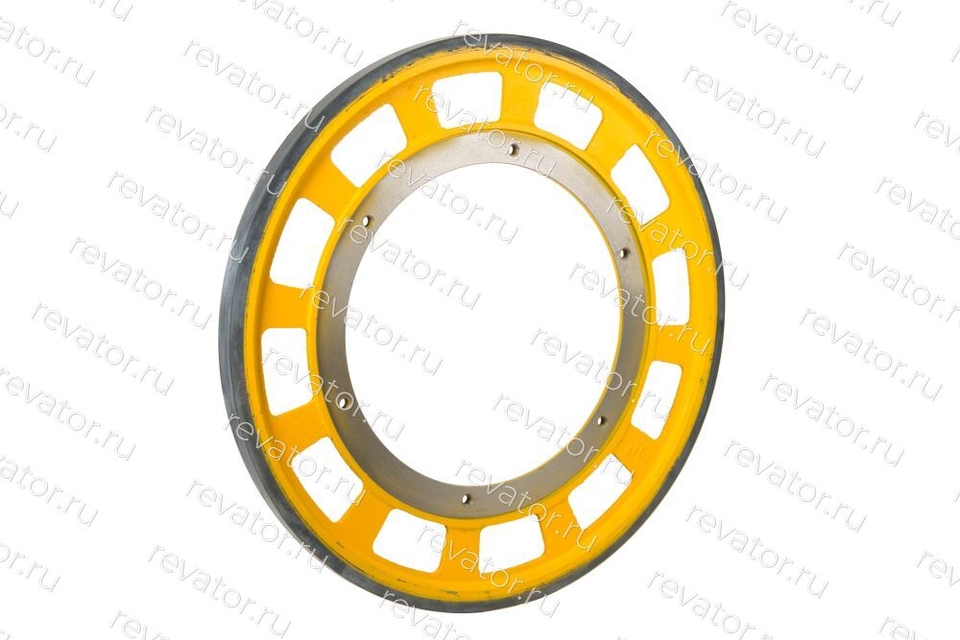 Шкив привода поручня эскалатора Travelmaster D=588мм 587мм M10 KM977475 Kone
