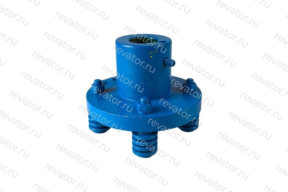 Полумуфта моторная D=42мм L=103мм в сборе с пальцами 0463Б.02.04.000 МЛЗ