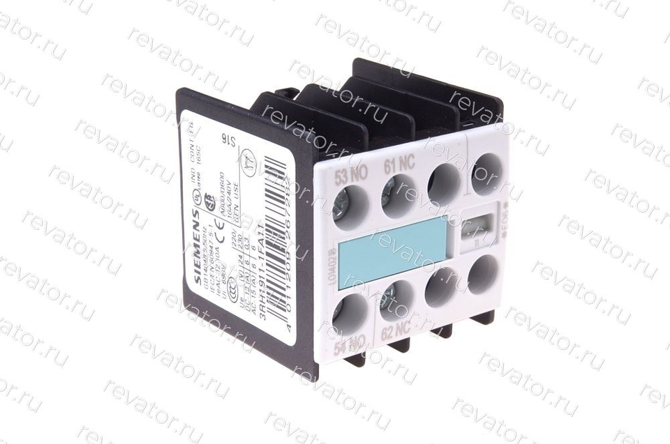СНЯТ С ПРОИЗВОДСТВА: Блок дополнительных контактов 3RH1911-1FA11 Siemens