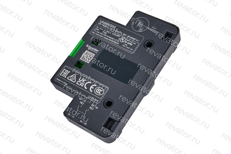 Блок дополнительных контактов 2NO LAG8N203 Schneider Electric