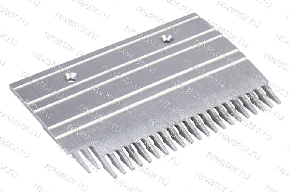 Гребенка правая 23 зуба эскалатора 506NCE 198х139мм для ступеней с демаркацией GAA453BM7 Otis