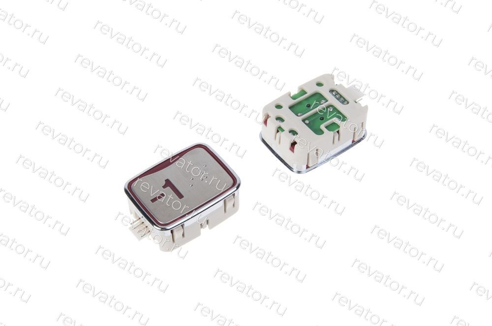 Модуль кнопочный красная подсветка код брайля AK-25B "-1" AEN04C049*A Sigma