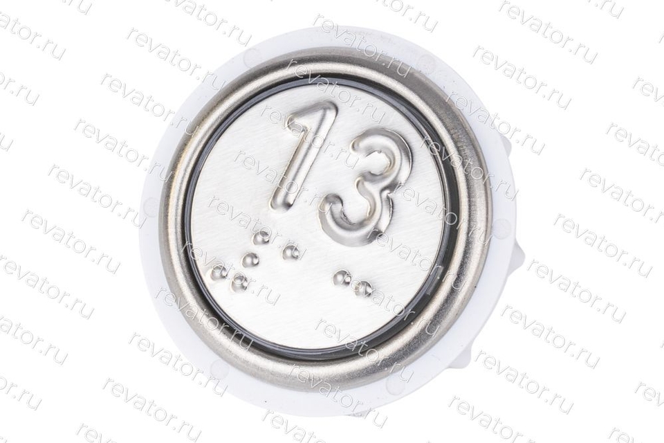 Модуль кнопочный со шрифтом Брайля "13" АК6-01