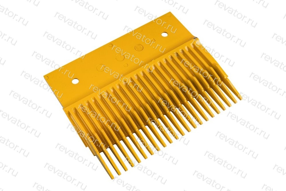 Гребенка алюминиевая желтая GD-AlSi12 левая 22 зуба тип B TravelMaster KM5270417H02 Kone