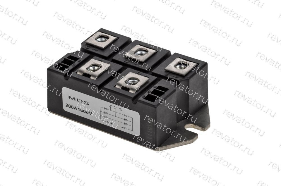 Мост диодный трехфазный 200А 1600В MDS200/16