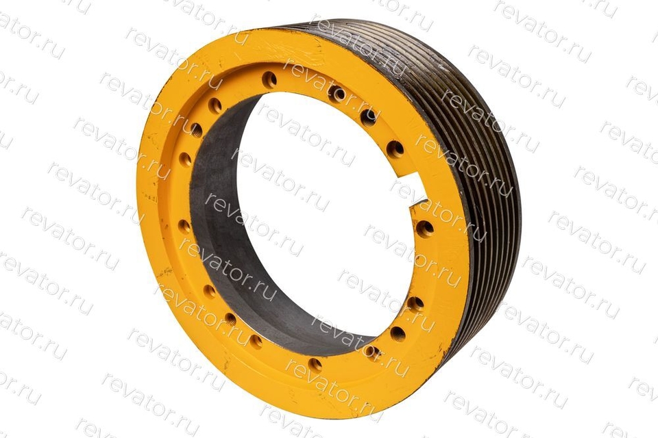 Шкив канатоведущий 450х8х10 для лебедки GETM5.5A XIZI Otis