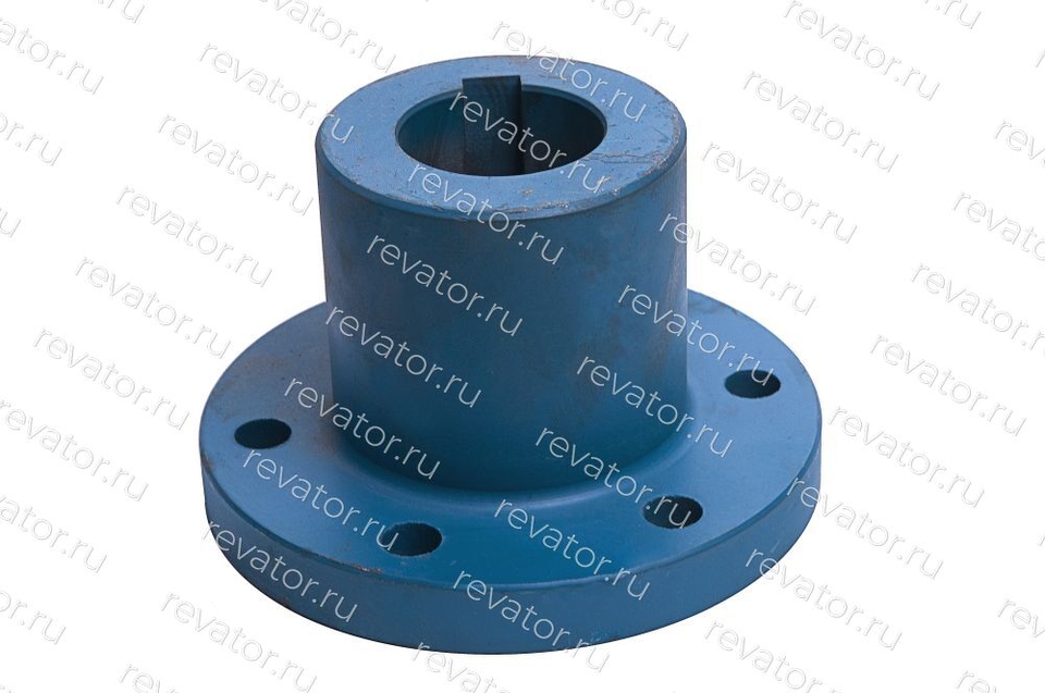 Полумуфта моторная D=55мм L=110мм 6 пальцев без пальцев 560.00.003