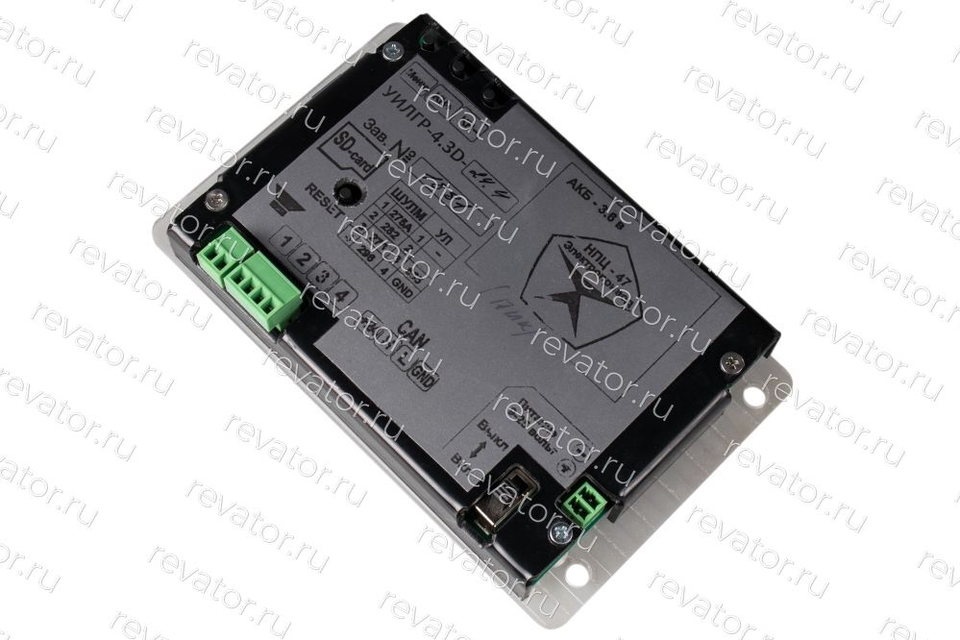 СНЯТ С ПРОИЗВОДСТВА: Дисплей 4,3" с речевым информатором УИЛГР-24.1 КЕУЛ.687254.001