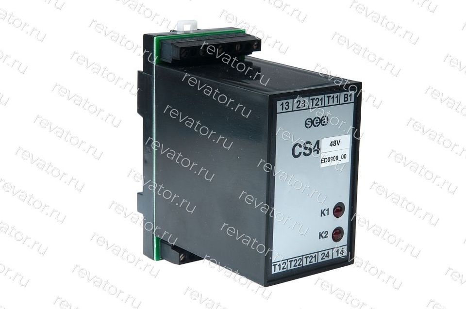 Реле выравнивания (дотяжки) в зоне точной остановки гидравлического лифта CS4 48V ED0909_00 Sea System Srl