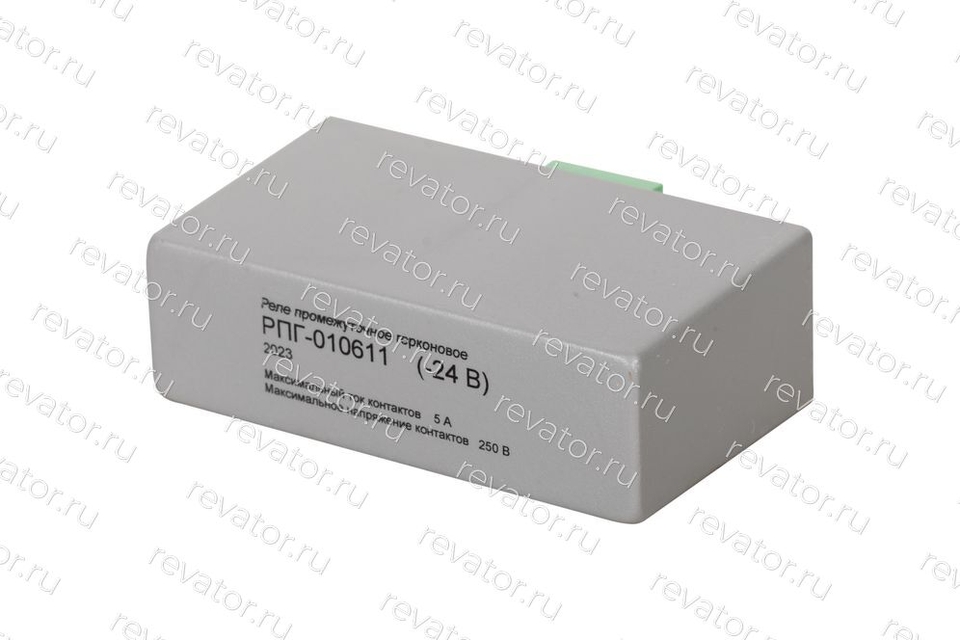Реле промежуточное 24VDC 5А герконовое РПГ-9 010611