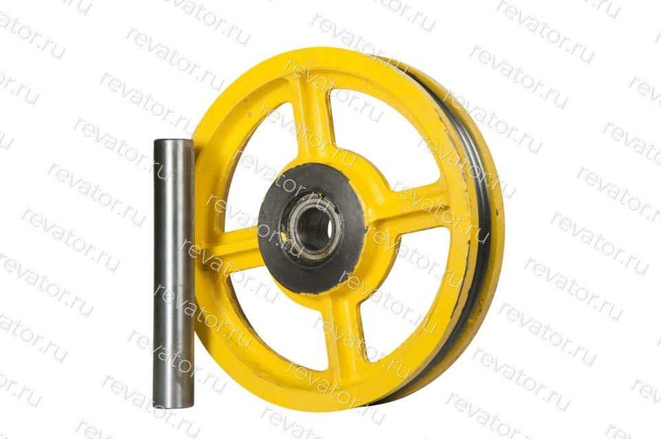 Блок отводной 435х3х10 в сборе с осью ZAA263P15 Otis