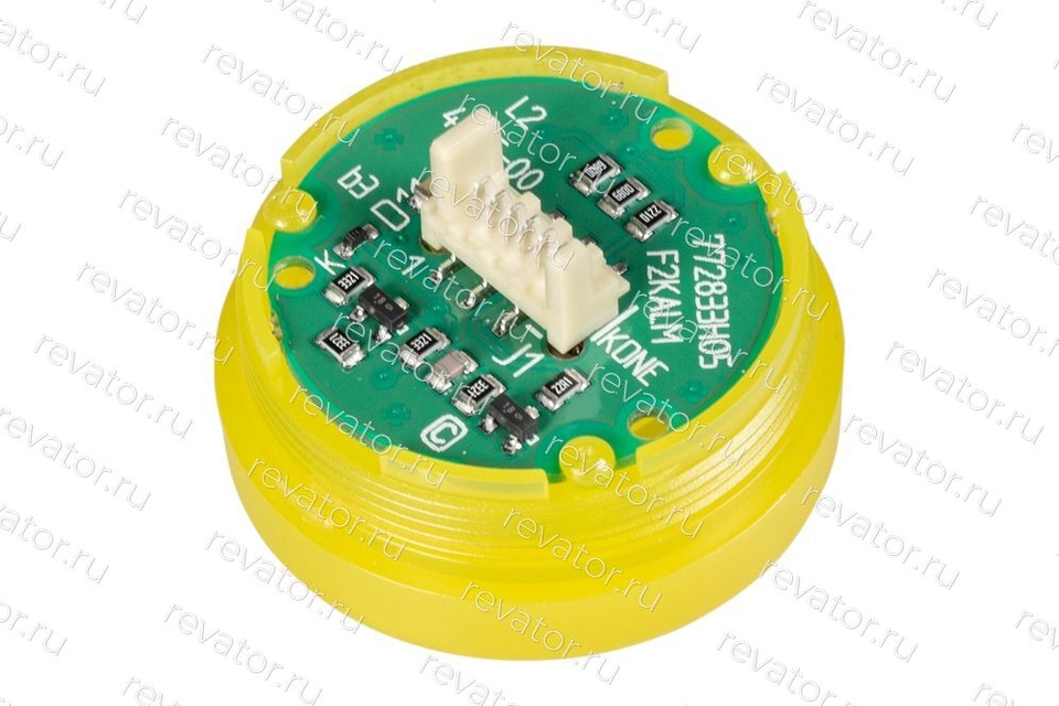 Модуль кнопочный тревога желтый обод KSS F2KALM KM804343G18 Kone
