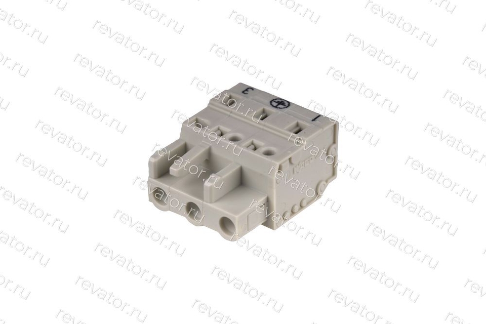 Разъем розетка 3 полюса шаг 7,5мм FAA176J3 721-203/026-000 Wago