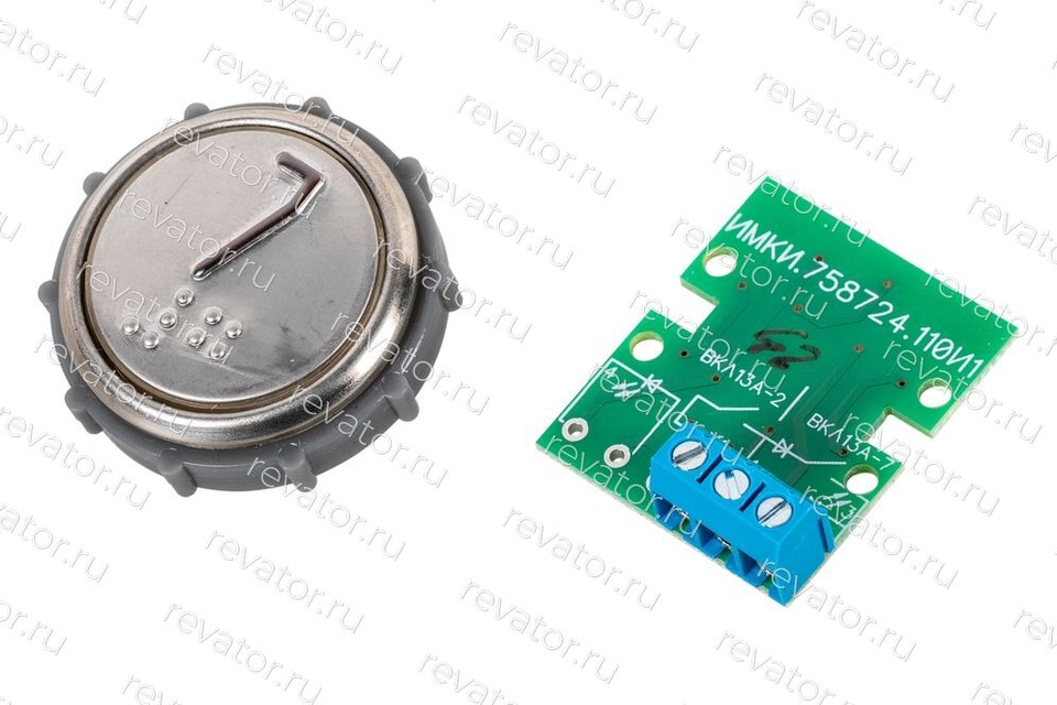 Модуль кнопочный выдавленная надпись код Брайля "7" ВКЛ13А-7-4П ЩЛЗ