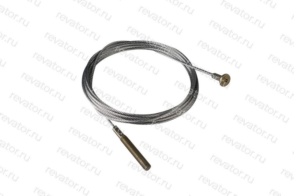 Тросик дверей кабины в сборе проем 900мм L=3638мм 1001К.03.10.020-01 ЩЛЗ