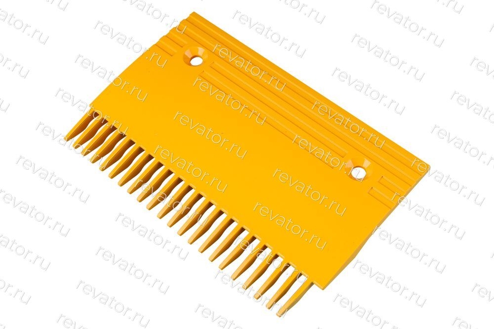 Гребенка эскалатора алюминиевая желтая левая A TravelMaster KM5130667H02 Kone