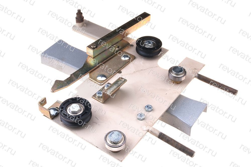 Каретка двери кабины с замком старого образца проем 1200мм левая 0721.03.91.040 ЩЛЗ