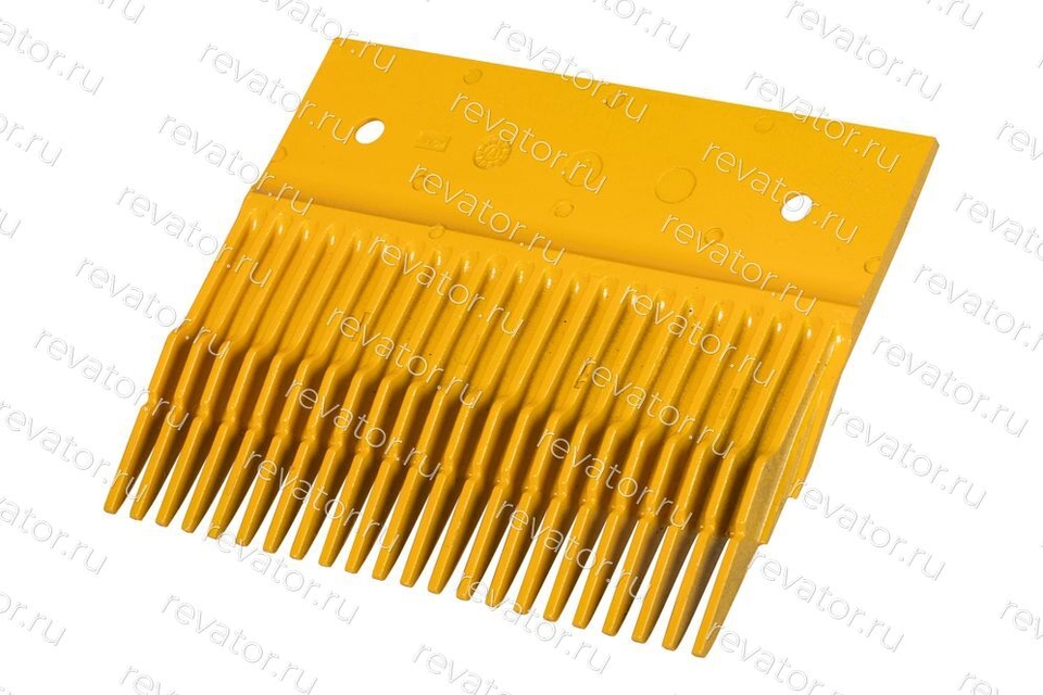 Гребенка алюминиевая желтая GD-AlSi12 центральная 22 зуба тип C TravelMaster KM5270418H02 Kone